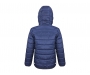 Result Core Junior Soft Padded Puffer Jackets - Navy Blue / Royal Blue