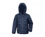 Result Core Junior Soft Padded Puffer Jackets - Navy Blue