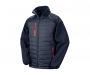 Result GRS Eco-Friendly Compass Padded Softshell Jackets - Navy Blue / Red