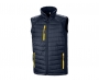 Result GRS Eco-Friendly Compass Padded Softshell Gilets - Navy / Yellow
