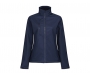Regatta Womens Ablaze 3 Layer Softshell Jackets - Navy Blue