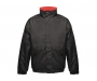 Regatta Dover Fleece Lined Jackets - Black / Red