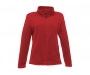 Regatta Womens Full Zip Micro Fleece Jackets - Red