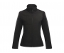 Regatta Octagon 3-Layer Membrane Ladies Softshell Jackets - Black / Black