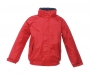 Regatta Kids Dover Fleece Lined Jackets - Classic Red / Navy