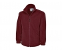 Uneek Premium Full Zip Micro Fleece Jackets - Maroon
