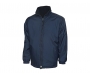 Uneek Premium Reversible Fleece Jackets - Navy Blue