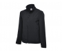 Uneek Classic 3 Layer Full Zip Softshell Jackets - Black