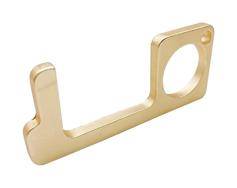 Zinc Alloy Office Hygiene Key Hooks - Gold
