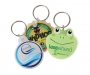 Deluxe Smart Fob Bespoke Shaped Frosted Plastic Keyrings