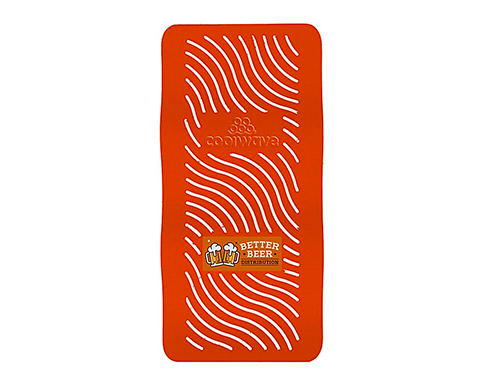 Cool Wave Recycled Can Stasher - Orange