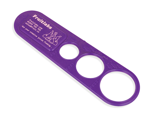 Tasty Plastic Spaghetti Measurers - Purple