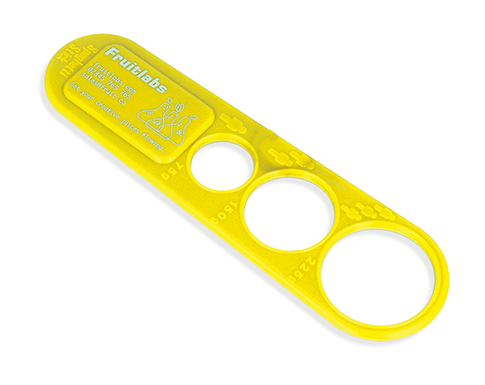 Tasty Plastic Spaghetti Measurers - Yellow