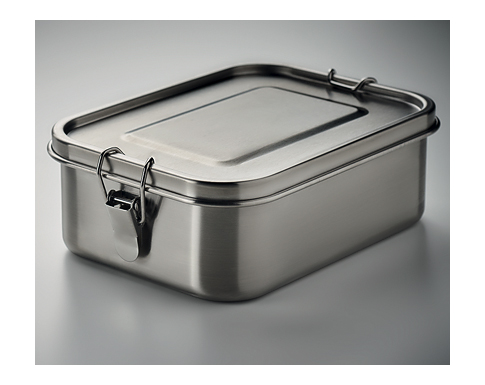 Newlyn Stainless Steel Lunch Boxes - Silver