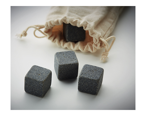 Reusable Stone Ice Cubes - Natural