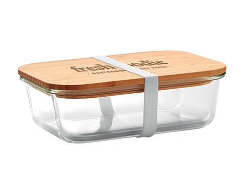 Chicago Glass Lunch Box - Clear