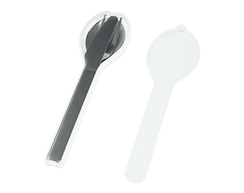 Mepal Ellipse 3 Piece Cutlery Sets - White