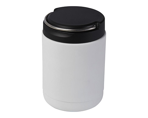 Hornsea Recycled Stainless Steel Lunch Pots - White