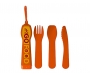 Lunch Mate Recycled Cutlery Sets - Orange