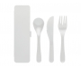 Sumatra Portable Cutlery Sets - White