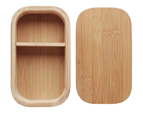 Sherwood Large Bamboo Lunch Boxes - Natural