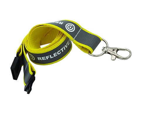 15mm Reflective Polyester Lanyards