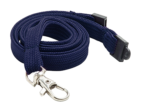 15mm Express Tube Polyester Lanyards - Blue PMS 281