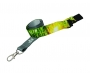 15mm Recycled RPET Dye Sublimation Lanyards - White