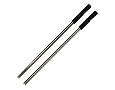 Corsica Reusable Stainless Steel Straw Sets - Silver