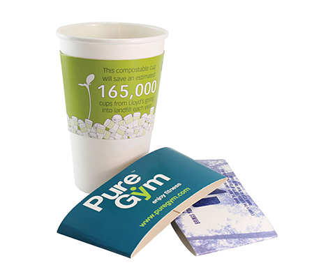 Full Colour Paper Cup Sleeves - 360-480ml