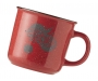 Blackpool Speckled Vintage Ceramic Mugs - Red