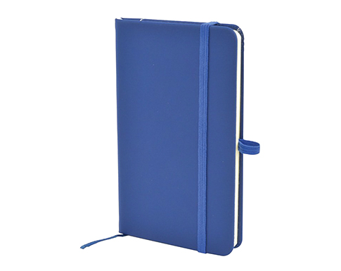 Phantom A6 Soft Feel Notebooks With Pocket - Royal Blue