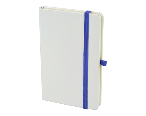 A6 Blanco Notebook With Pocket - Blue