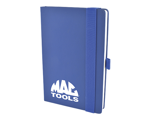 Spectre A5 Maxi Soft Feel Notebooks - Blue