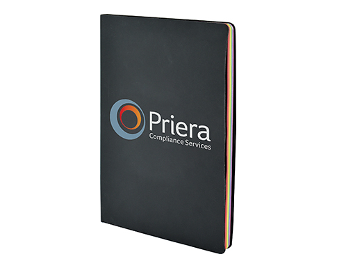 Prism A5 Soft Feel Notebooks - Black