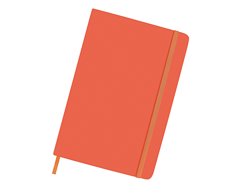 Warwick A5 Soft Feel Notebooks - Orange