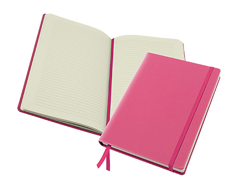 Chappel Vegan PU A5 Wellbeing Journals - Cerise Pink