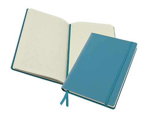 Chappel Vegan PU A5 Wellbeing Journals - Turquoise
