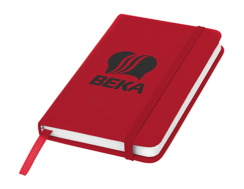 A6 Spectrum Hard Cover Notebooks - Red