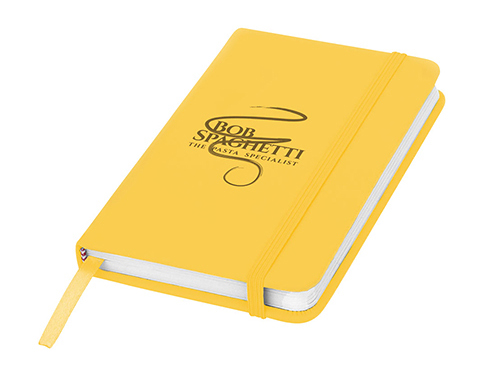 A6 Spectrum Hard Cover Notebooks - Yellow