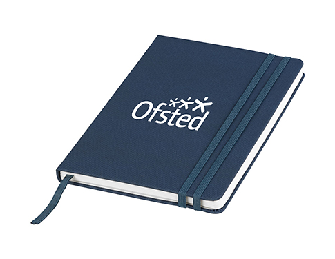 Aspire Denim A5 Hard Cover Notebook