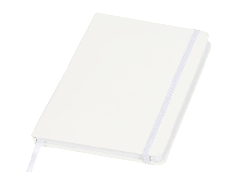A5 Spectrum Soft Feel Notebooks - Dotted Pages - White