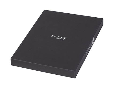 Luxe Capital Bound A5 Imitation Leather Notebook