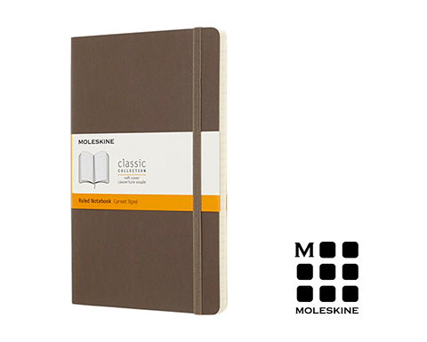 Moleskine Classic A5 Soft Feel Notebook - Lined Pages