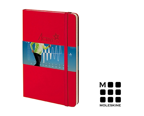 Moleskine Classic A5 Hardback Notebooks - Squared Pages