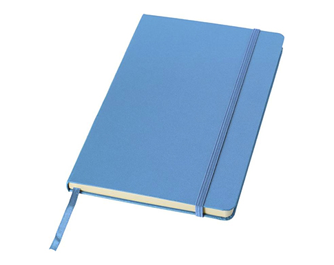 Orion Classic A5 Hard Cover Notebook With Pocket - Light Blue