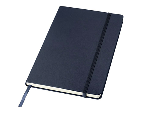 Orion Classic A5 Hard Cover Notebook With Pocket - Navy
