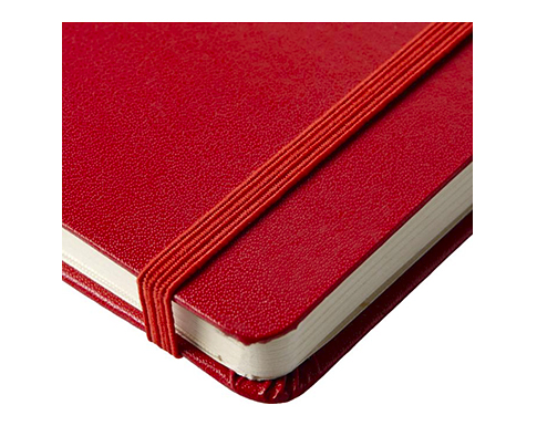 Orion A4 Hard Cover Notebook With Pocket - Red