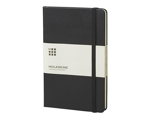 Moleskine Classic A5 Hardback Notebooks - Lined Pages - Black