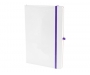 A5 Blanco Notebook With Pocket - Purple